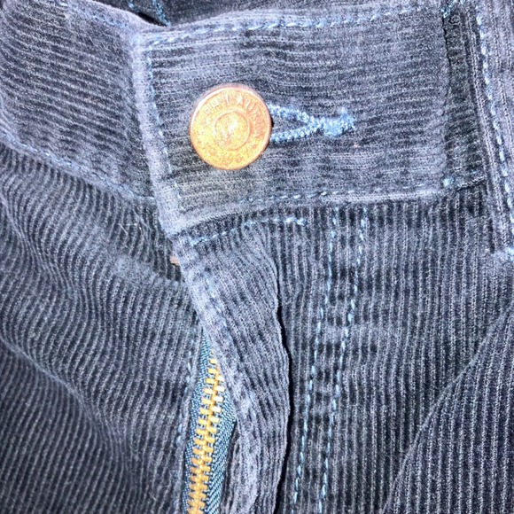 Polo‎ Ralph Lauren Corduroy Pants Men 35x32 Navy Blue Straight Leg Casual Preppy - Picture 9 of 11